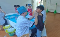 牙齒保衛(wèi)戰(zhàn)，從“涂氟”開始—— 我院開展二次口腔局部涂氟活動