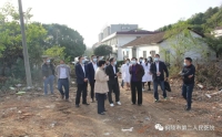 市委常委、副市長(zhǎng)昌紅梅到市二院調(diào)研傳染病房樓建設(shè)工作