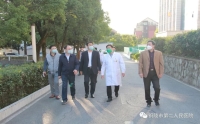 省督查組來(lái)我院督查疫情防控救治工作